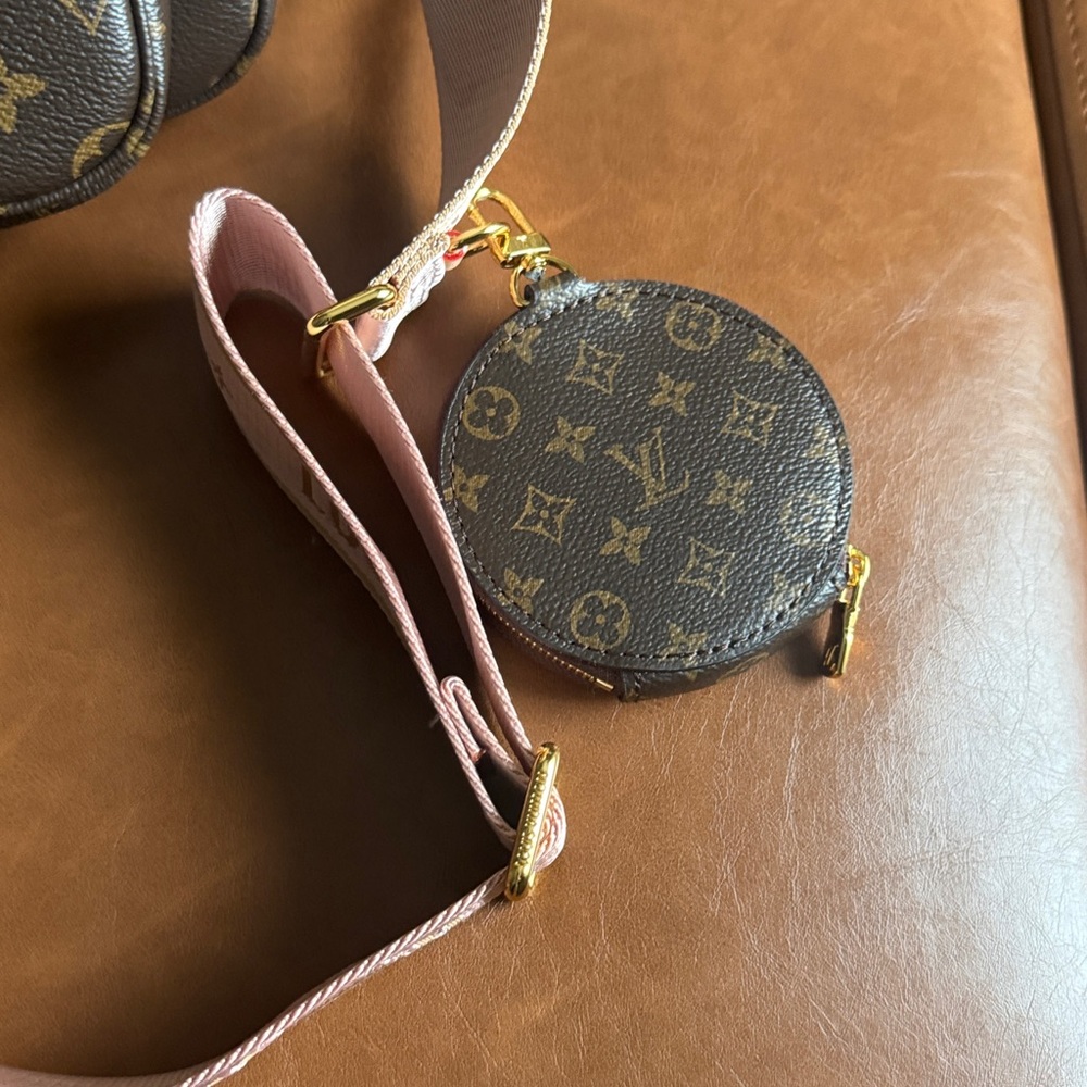 Multi Pochette Canvas shoulder bag - Picture 3 of 6